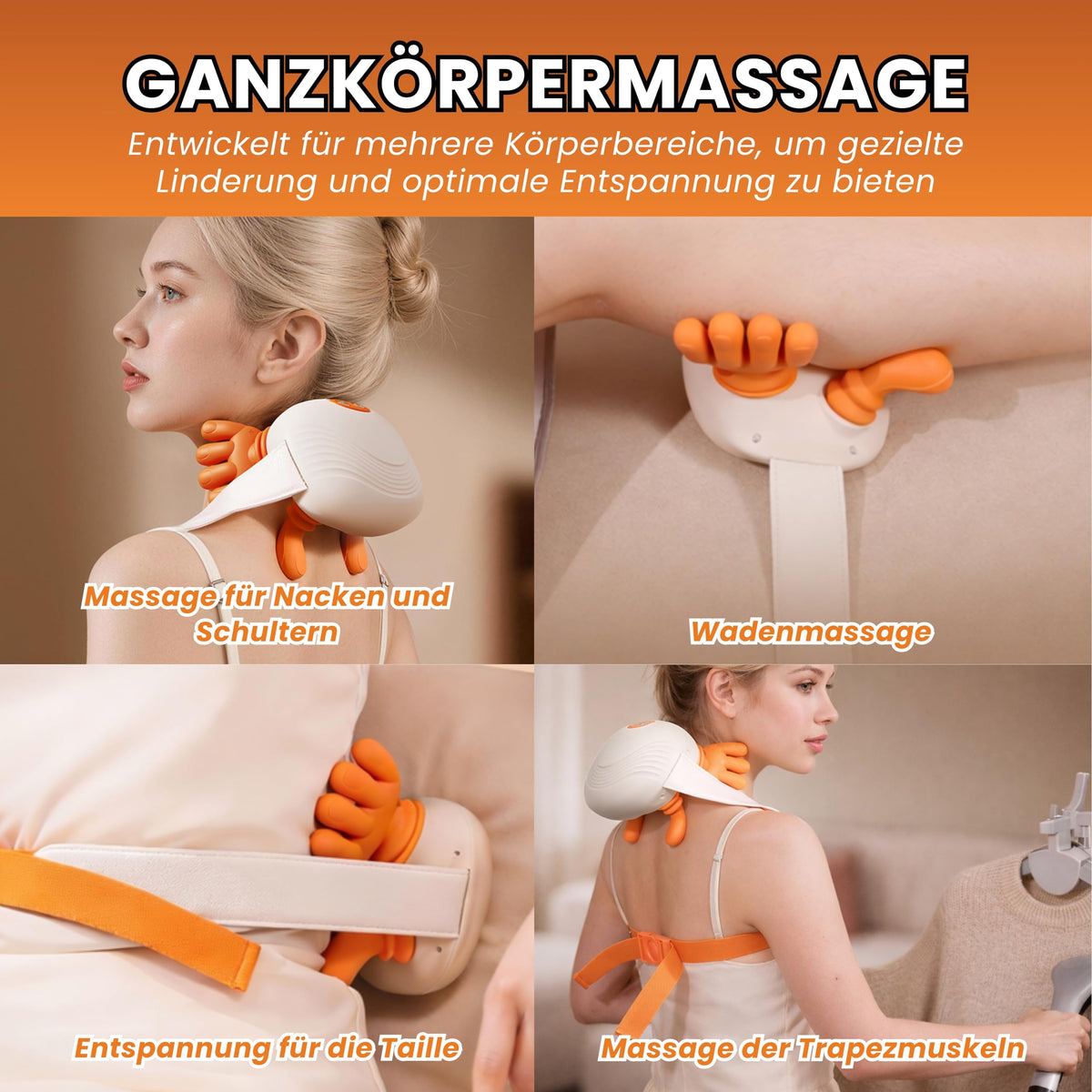 Neck Massager - White
