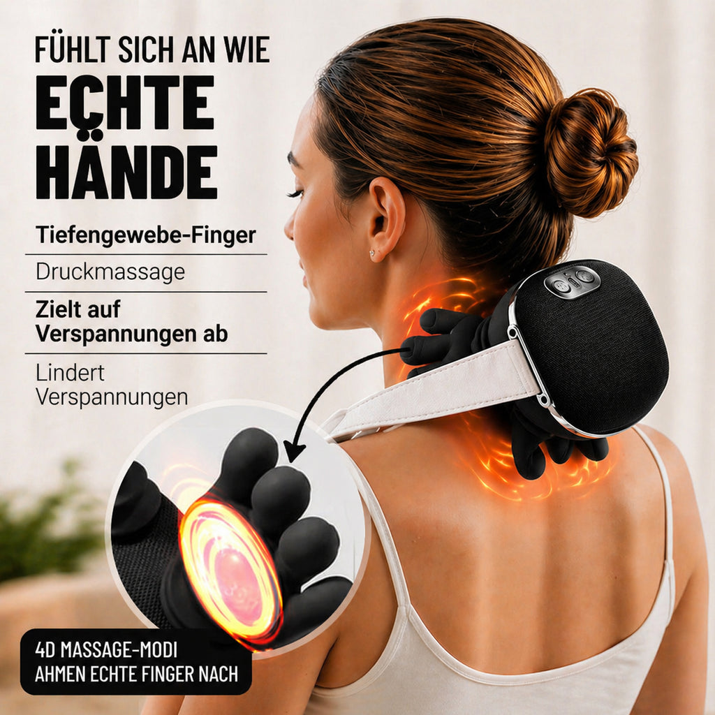 Nackenmassagegerät - Schwarz